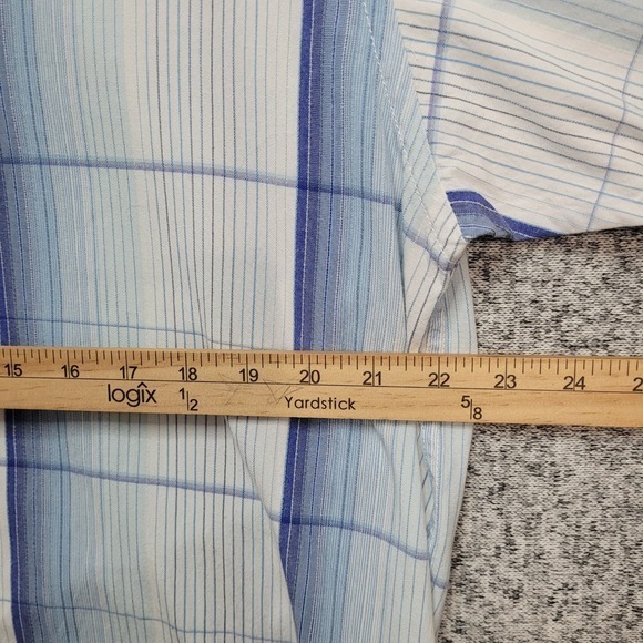 Tommy Bahama Men's Palm Tree Plaid Button Up Shirt‎ - Size L - Picture 7 of 11